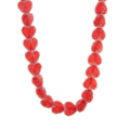 Damiya Jelly Heart Necklace - Red Necklace [Q2MNNDHE]