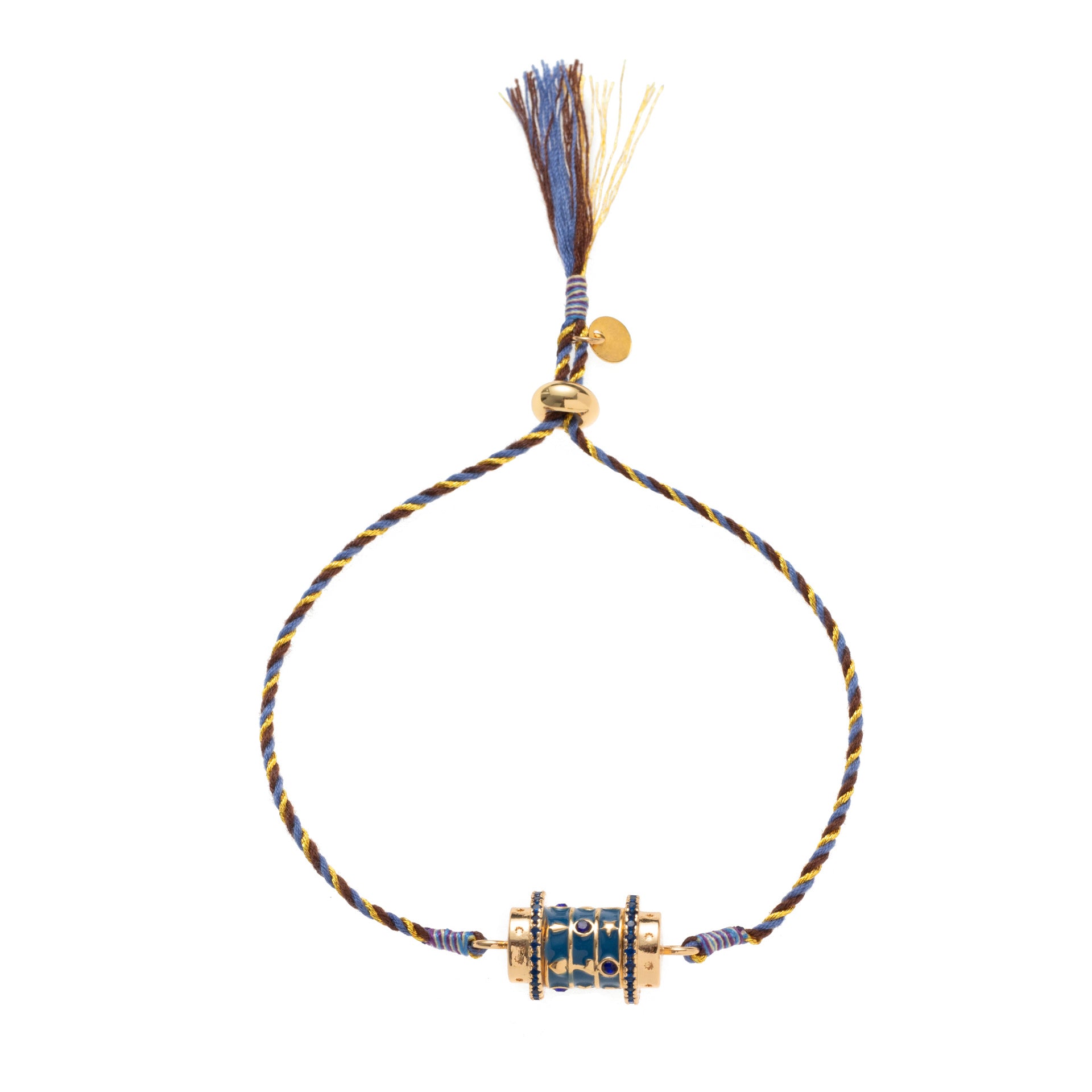Elouise Gilded Tarot Pendants - Blue Bracelet [RERH21LG]
