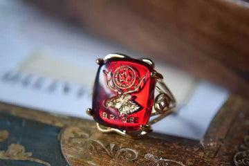 Dragon Stag Emblem Ring