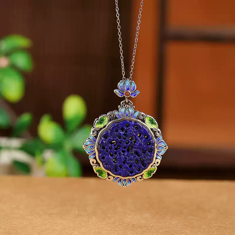 Lapis Lazuli Pendant Necklace