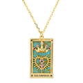 Tarot Card Pendant Necklace - The Empress [0ZZCALYI]
