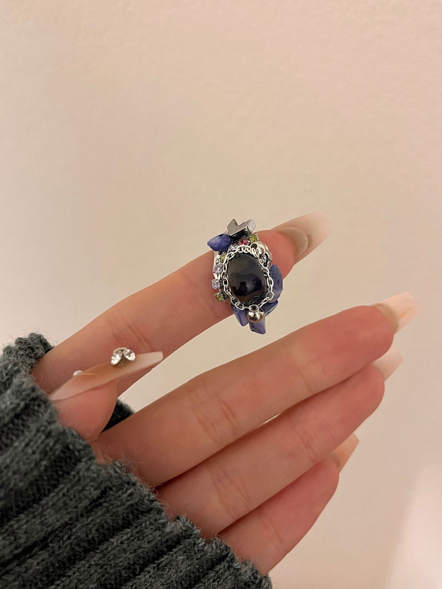 Lilyanne Natural Stone Ring - C [EOPQF5Z1]