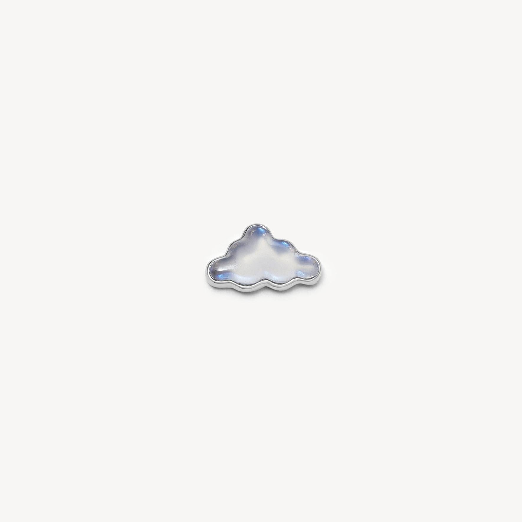 Jayme Dainty Zircon Charm Necklace - Cloud [3MMZYX3Q]