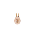 Naudia Zircon Birthstone Necklace - April (Natural Stone Pendant) [J8CXK9OJ]