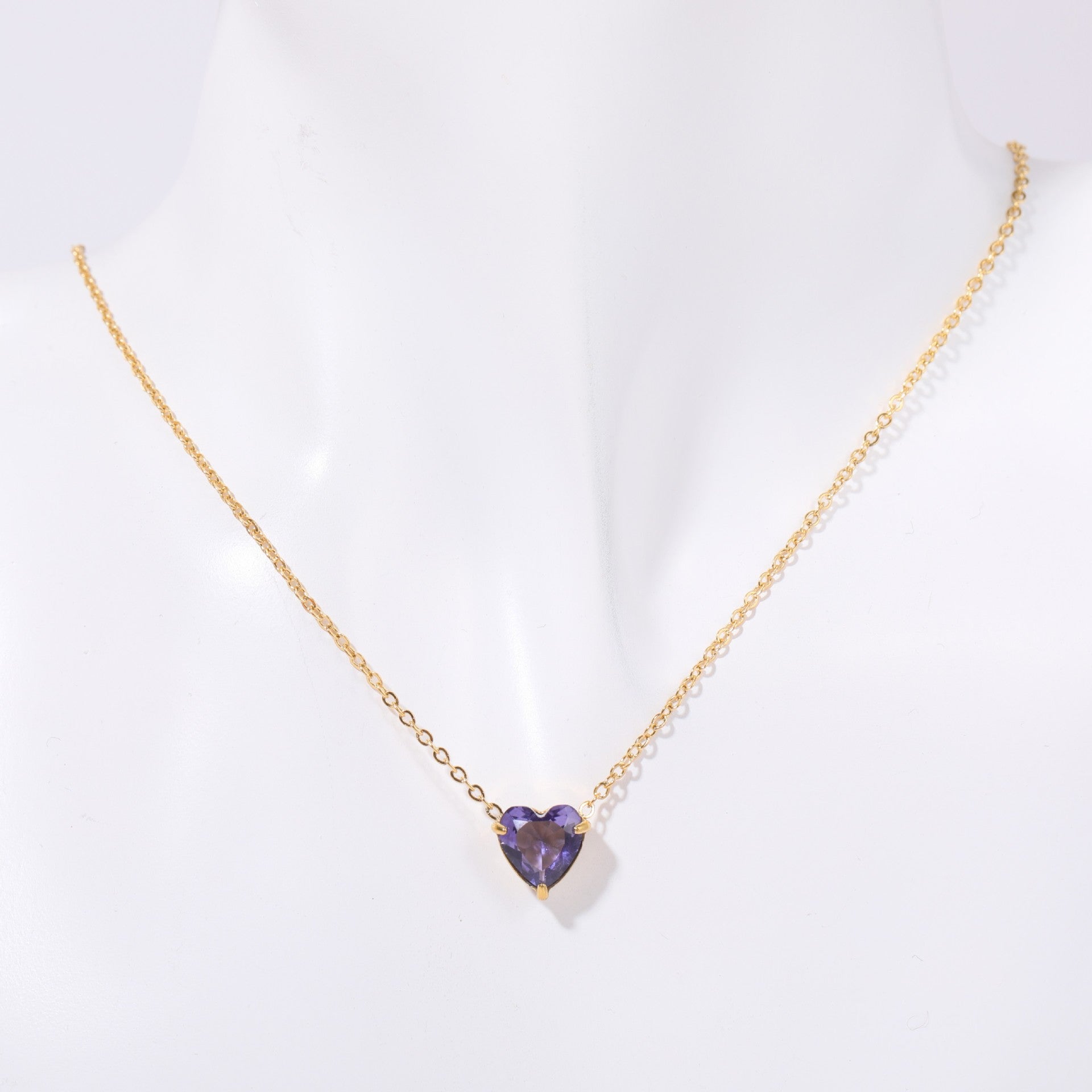 Maryella Birthstone Love Necklace - June [9MJM5MK1]