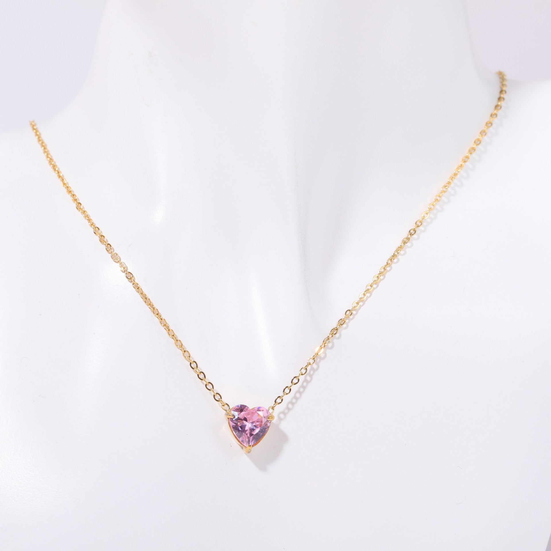 Maryella Birthstone Love Necklace - October [76PGY7A6]