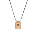 Celestial Charm Pendant Necklace - UFO [8VUEYCRS]