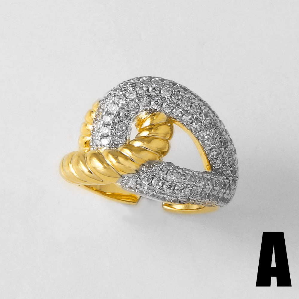 Ayah Dual-Tone Leopard Ring - Style A [L4A1M7WI]