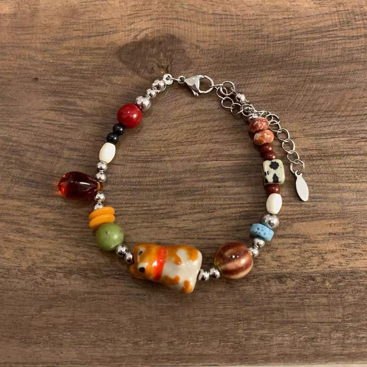 Kaliyah Natural Beaded Bracelets - Style 1 [DU9I1NPR]