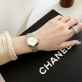 Vintage Square Bracelet Watch - Silver (Arsenal Chain) [6PREHCYC]
