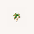 Bridgett Interchangeable Charm Ring - Palm Tree Charm [MRLPGFH6]