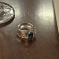Mercy Zircon Lace Ring - Multi-faceted Crystal Clear Ring [FQASXPT5]