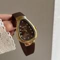 Lexus Diamond Snake Head Watch - Coffee [VEID21SC]