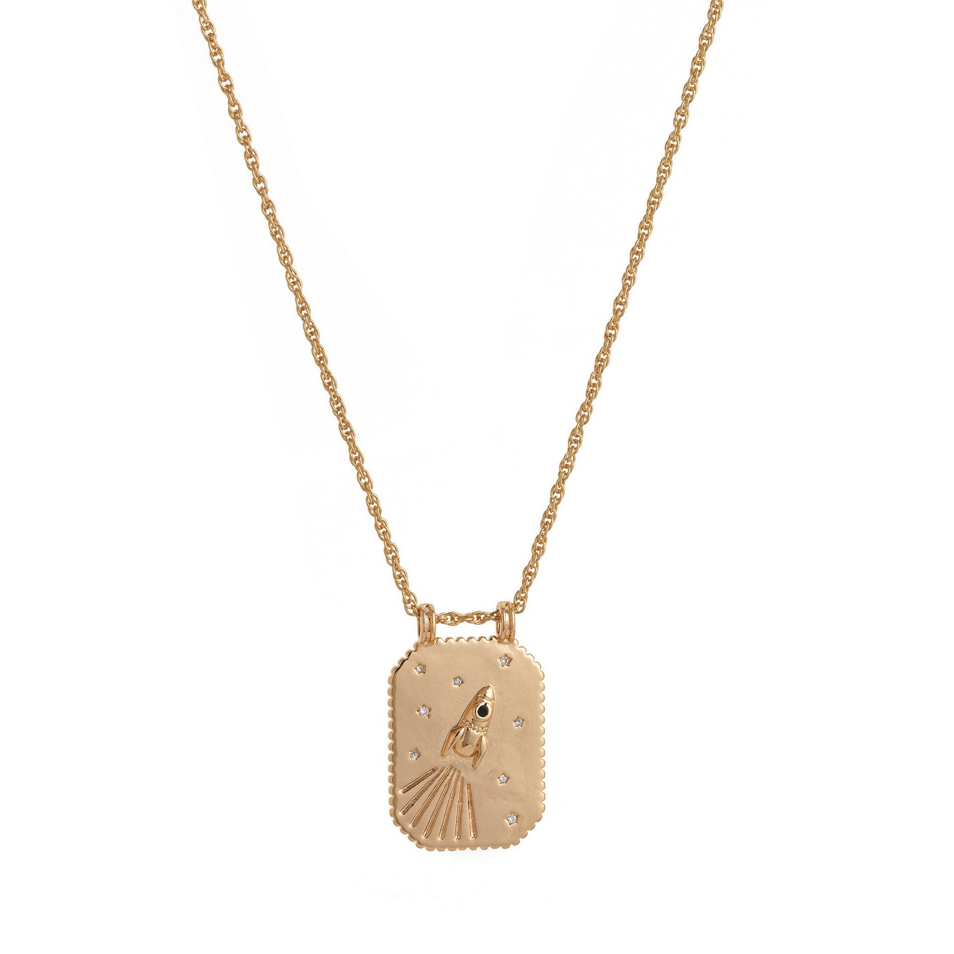 Liani Celestial Charm Necklace - Astronaut [X4PXC1C6]