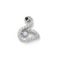 Openable Heart Locket Pendant Necklace - Swan Charm [GK1X7QVD]