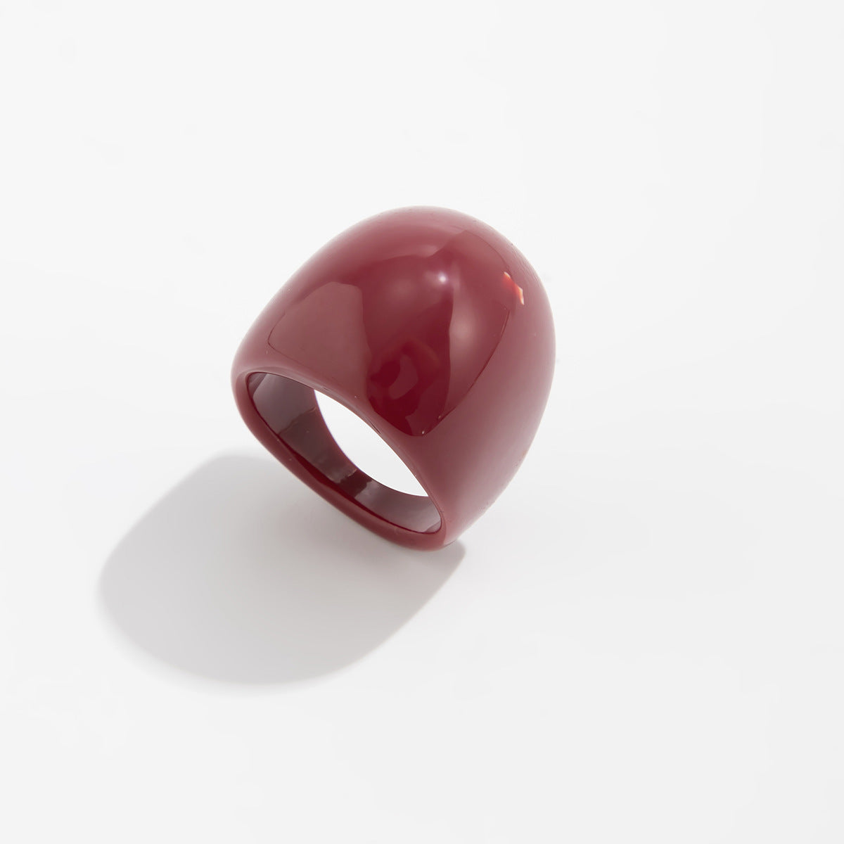 Muna Gradient Wave Bracelet - Burgundy Ring [9U43340K]