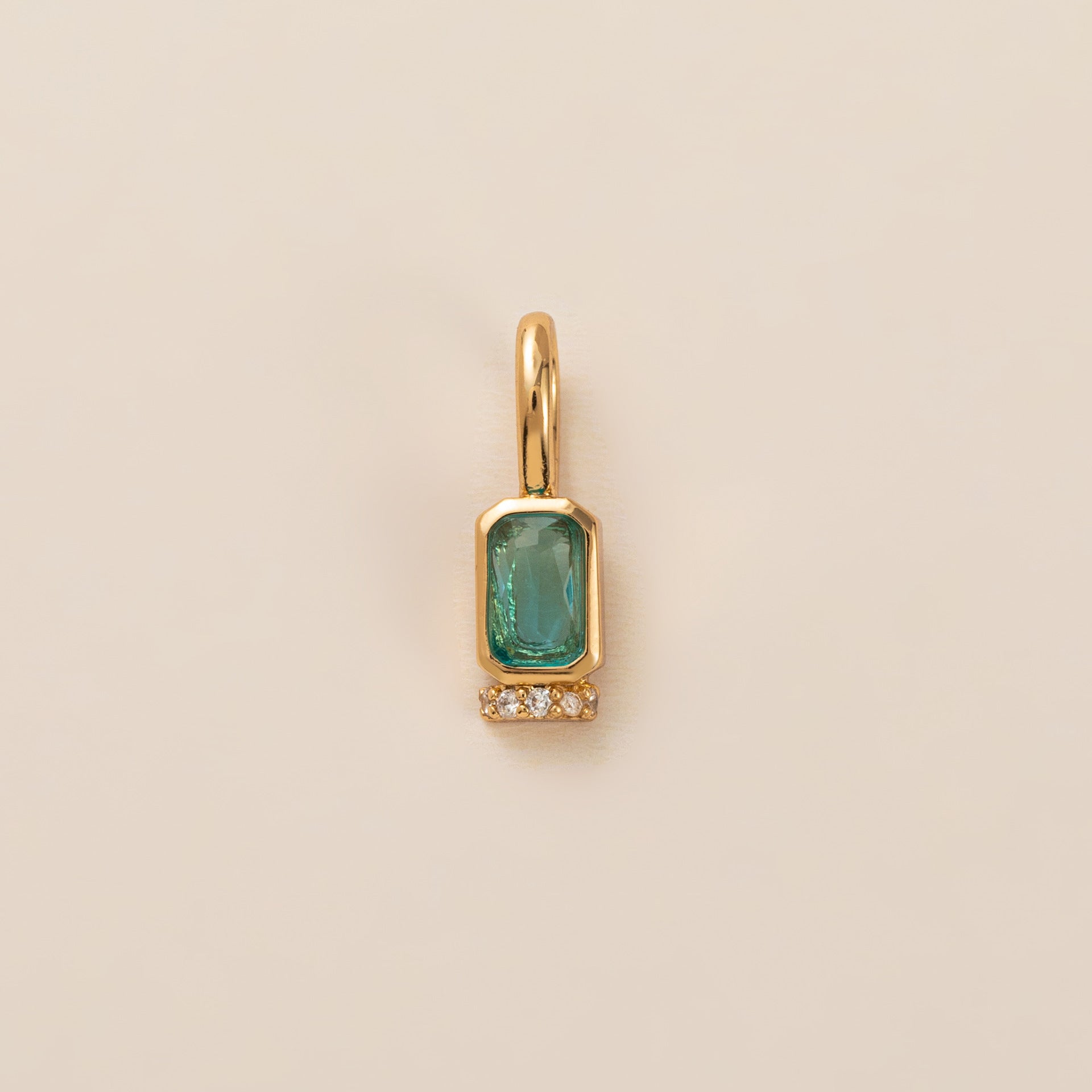 Movable Birthstone Pendant - March (Pendant Only) [FZ30WG2Z]