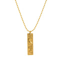 Zodiac Tarot Pendant Necklace - Sagittarius [US8ME0DU]