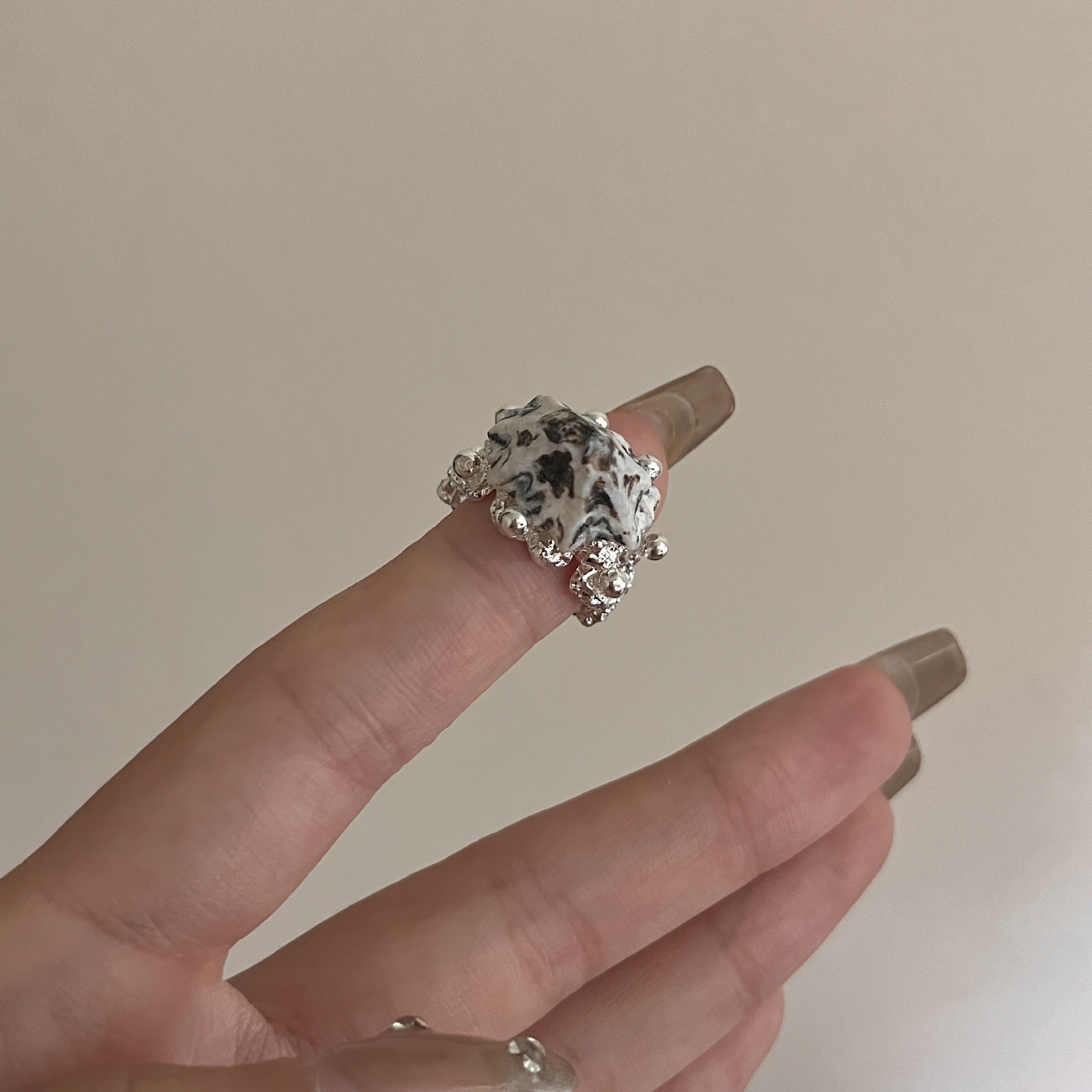 Lawson Stacked Shell Starfish Ring - Option B [RDN5EAE5]