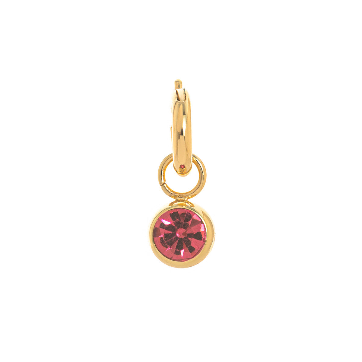 Zodiac Birthstone Pendant Necklace - July Zircon Pendant [8F949NCM]