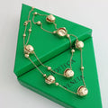 Minimalist Gold Bead Choker Necklace - Gold Bead Necklace [H9Q2CZS4]