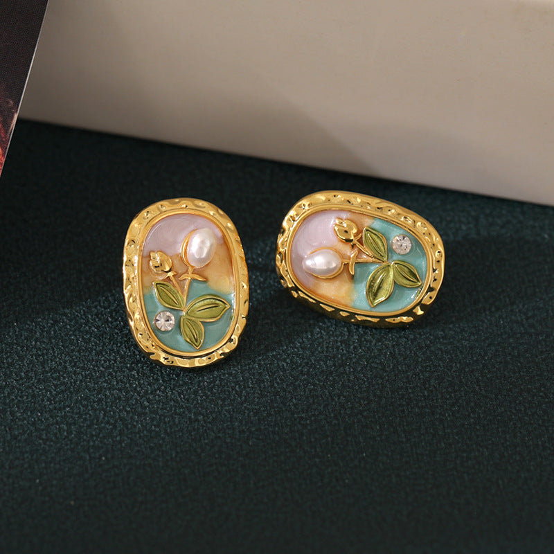 Carsyn Bloom Pearl Earrings - Clip-On (with cushion) [Z4WVCPEZ]