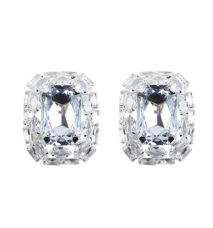 Thea Crystal Diamond Earrings