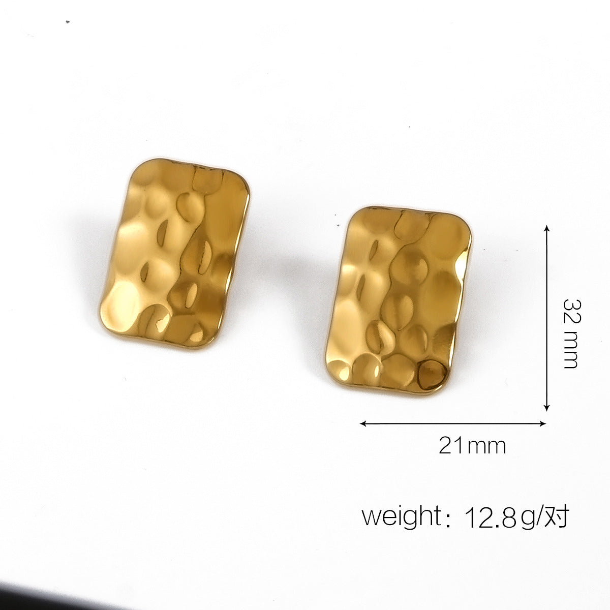 Katlyn Elevated Gold Geometric Earrings - Gold Style 7 [B597M52P]