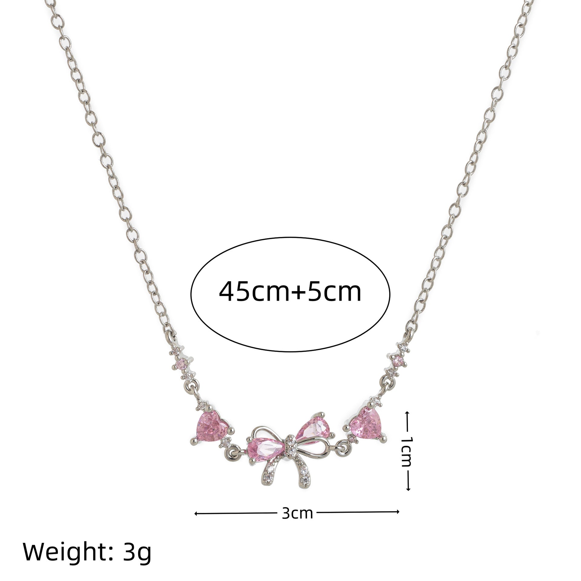 Angelique Dainty Butterfly Zircon Jewelry - Silver Butterfly Necklace [KBPF2RQN]