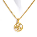 Tamera Zodiac Coin Necklace - Scorpio - Gold [6FTZLPKJ]
