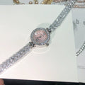 Fishtail Bracelet Watch - Mermaid | Silver Pink [DMHCO578]