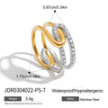 Paperclip Link Gold Ring - Style 3 [3TZZN4ZR]