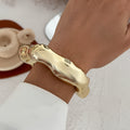 Avarie Liquid Glow Cuff - Style 03 Gold [T7GIMB2G]