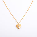 Anayah Birthstone Heart Locket - February [V6NEK4L3]
