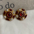 Jaretzy Retro Heart Earrings - Style 4 Earrings [Q6LRSGM7]