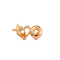 Glossy Electroplated Teeth Grillz - Rose Gold [YJLN48Z2]