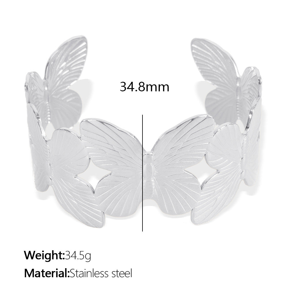 Ileana Sculpted Cuff Bracelet - Silver Tree of Life Pattern Cuff [4QOHYE3Y]