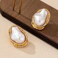 Brinlee Vintage Pearl Jewelry Set - Earrings [GHCMVA5I]