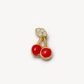 Floating Charm Locket Necklace - Cherry (Single Charm) [11ICNNOY]