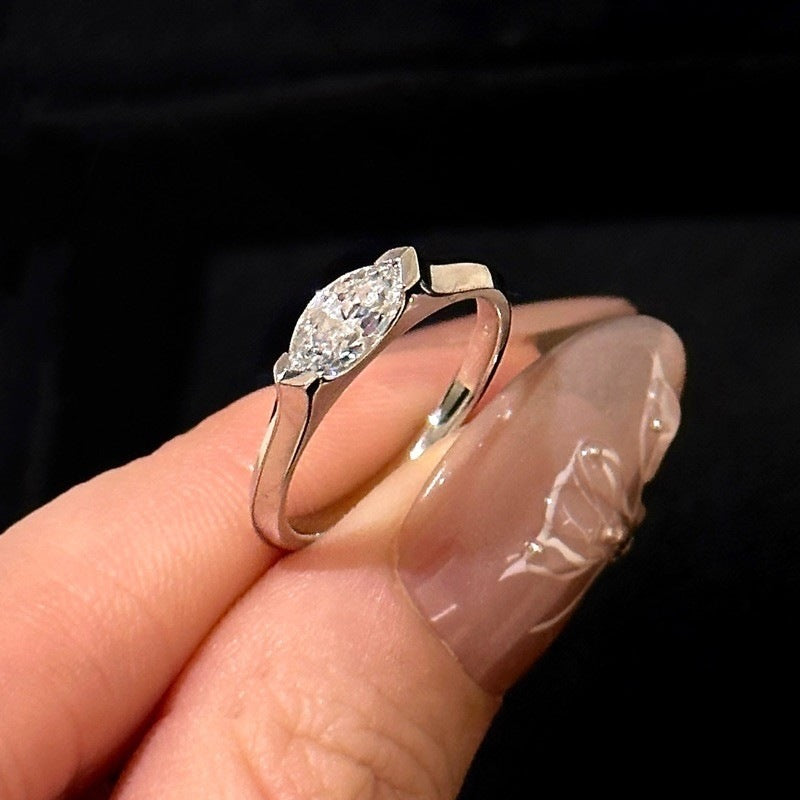 Leilanie Zircon Marquise Ring - Main Picture Style [ABVKIPNM]