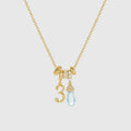Geometric Pendant Layered Necklace - Style 3 [LNWH7NID]
