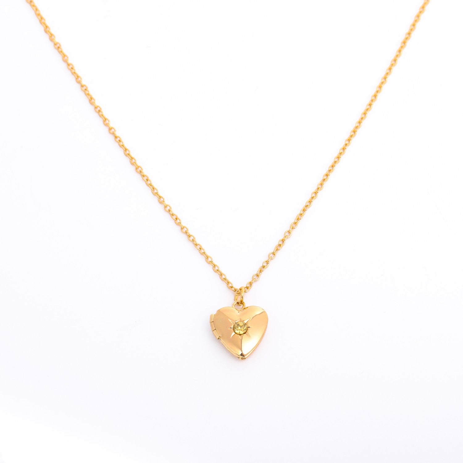 Anayah Birthstone Heart Locket - November [N76C719N]