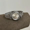 Minimalist Round Mesh Strap Watch - Silver Strap Grey Dial [T3BHHFYV]