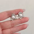 Alani Pearl Camellia Stud Earrings - Style 1 [ROY0R29P]
