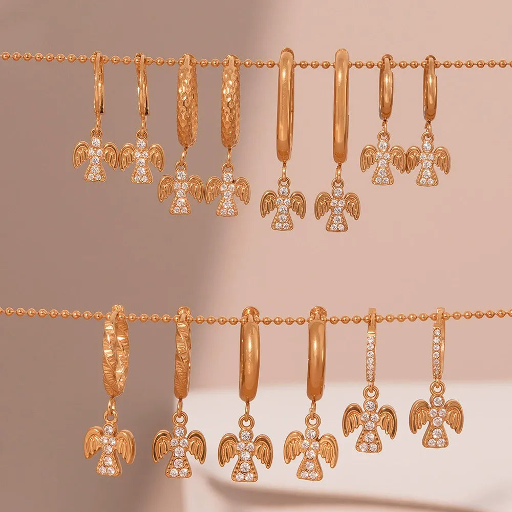 Draya Zircon Stud Earrings