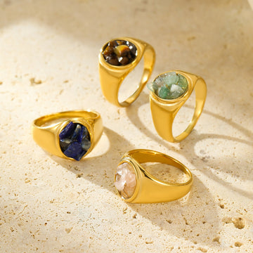Fynlee Natural Stone Ring