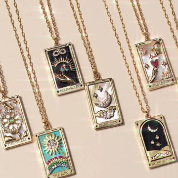 Erynn Gold-Plated Tarot Necklace