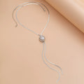 Missy Jewelry - Aamiyah Pearl Y-Shape Gold Necklace
