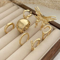 Missy Jewelry - Aasiyah Irregular Butterfly Ring Set