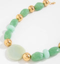 Missy Jewelry - Allanah Faux Jade Beaded Necklace